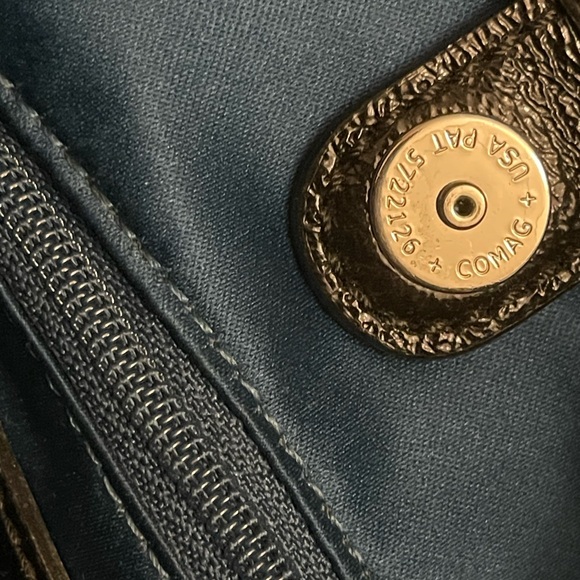 Coach Black Madison Dotted Op Art Signature Tote and Wallet Set - Picture 5 of 16